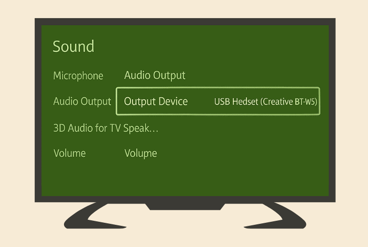 Why Is My Wired Headset Not Working On PS5? (Fix it Now!) 2 choose the correct audio output