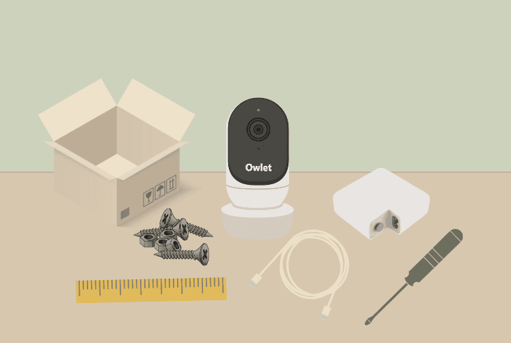 How To Set Up Owlet Cam 2 Easily? (No Tech Skills Needed!) 2 unboxing & needed tools