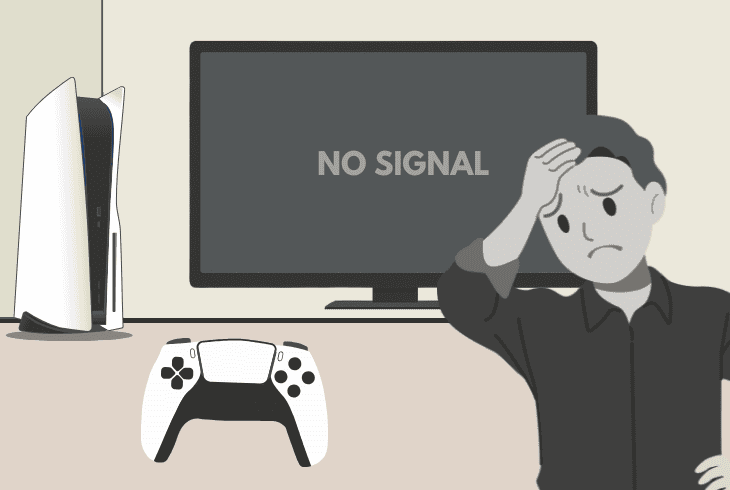 ps5 says no signal