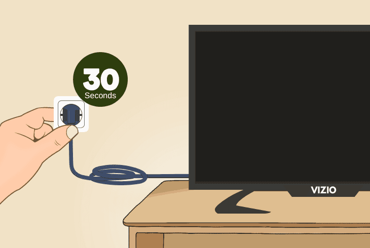 How to Fix VIZIO TV Dark On Top? (Easy Solutions Inside!) 2 unplug the vizio tv from the power