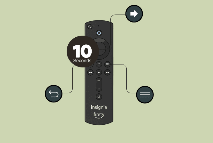 Insignia Fire TV Searching For Remote? (Connect Fast!) 5 reset the remote to defaults