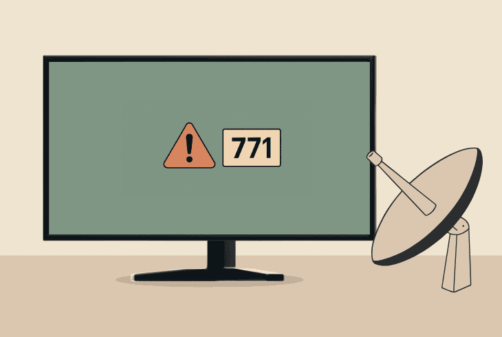 directv 771 error code