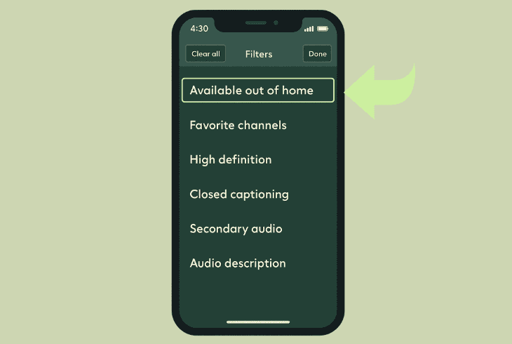 Why Can’t I Stream Xfinity Away From Home? (Fix This!) 4 use the out of home filter