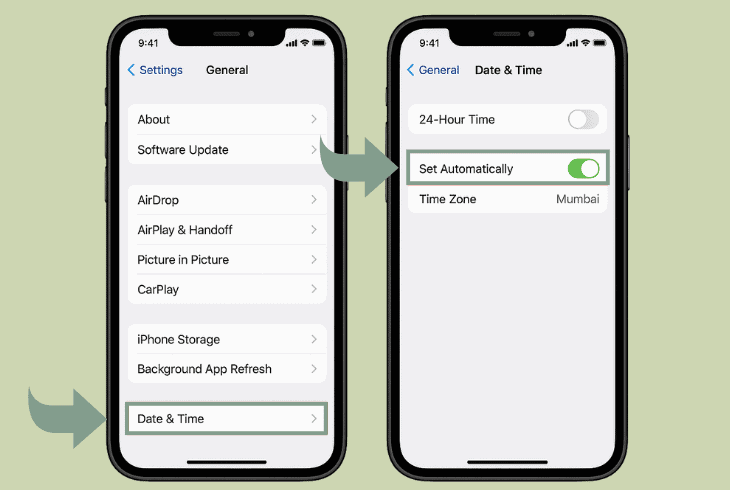 Hulu Missing JSON Structure? (Fix This Error Now!) 5 check the device date & time settings
