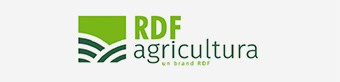 RDF Agricultura logo representing agricultural data and monitoring services.