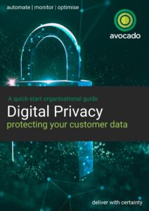 Digital privacy: protecting your customer data, Avocado Consulting - deliver with certainty