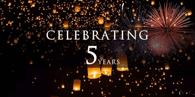 Celebrating 5 years!