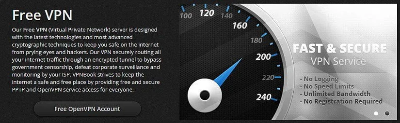 VPNBOOK 100% Free VPN