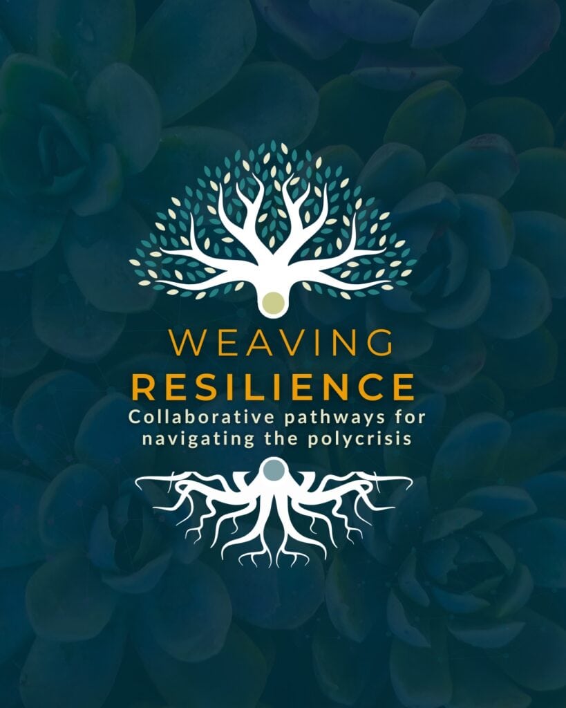 Ecovillage Network logo with tree and roots symbol for resilience.