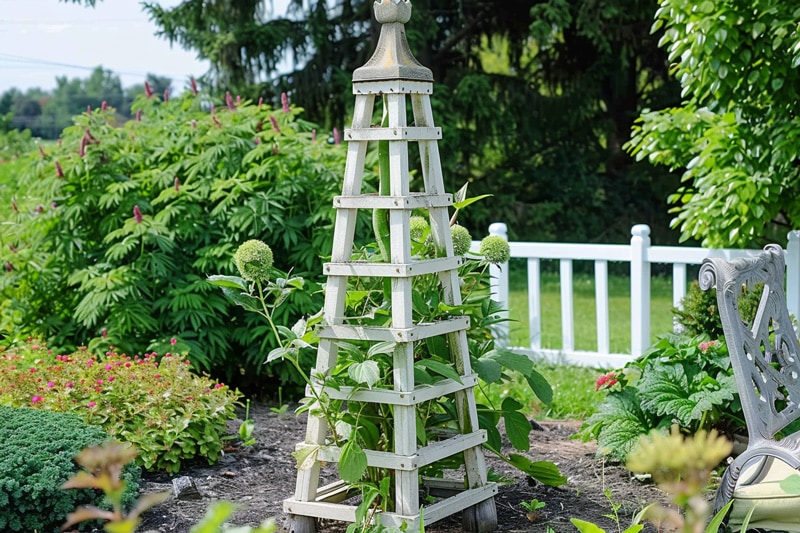 garden tuteurs and obelisks