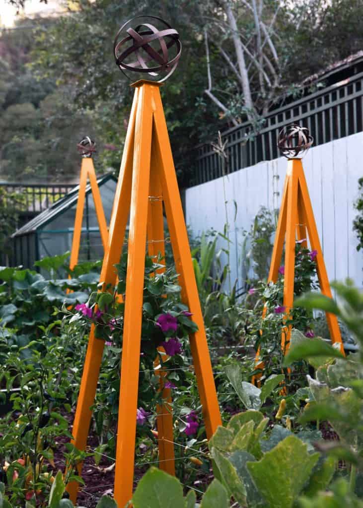 modern steel obelisk