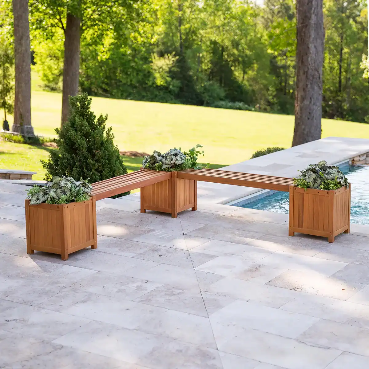 eucalyptus bench seat