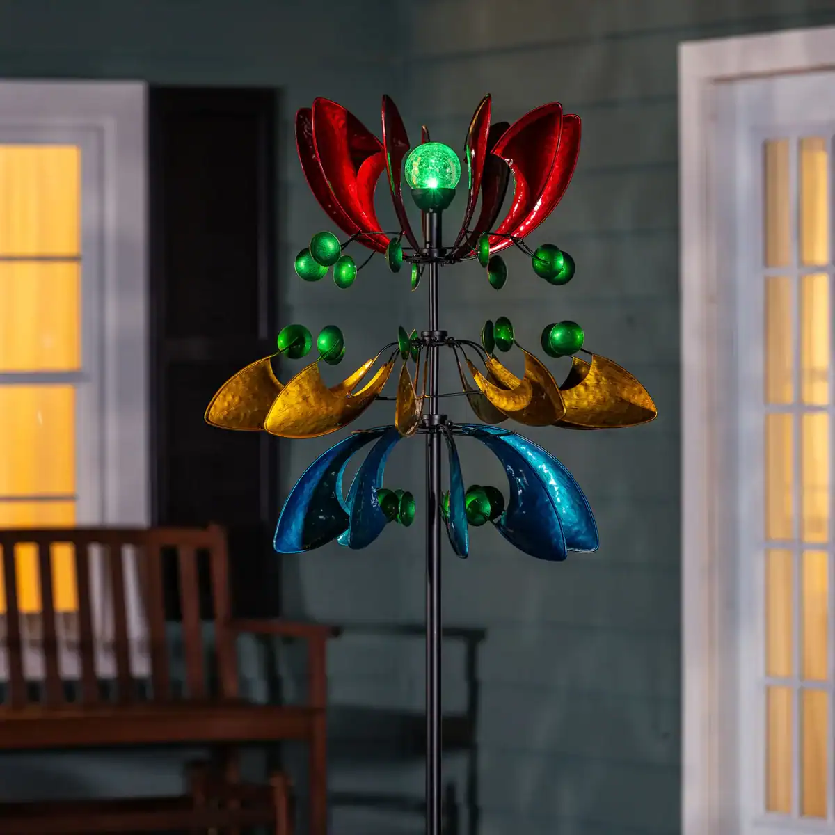 colorful solar wind spinner