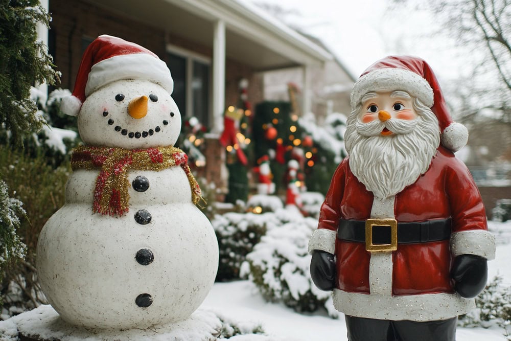 outdoor winter decorations