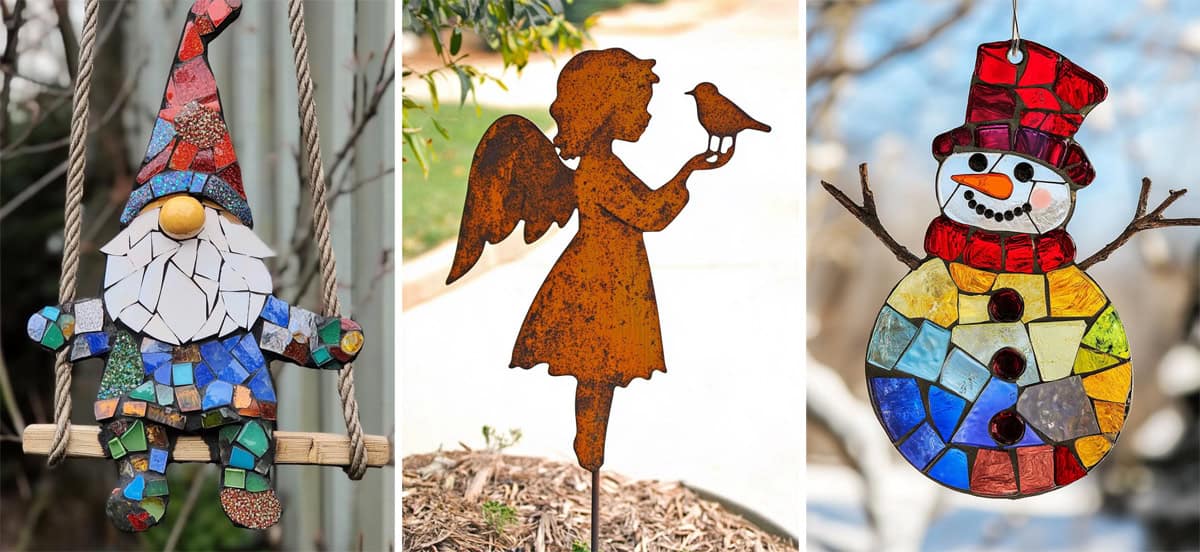 handmade outdoor Christmas decorations