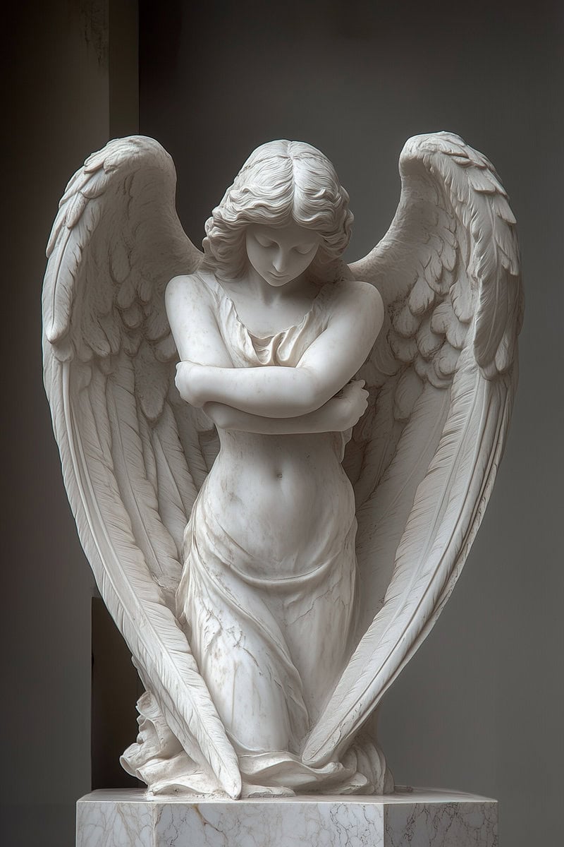 angel garden statue