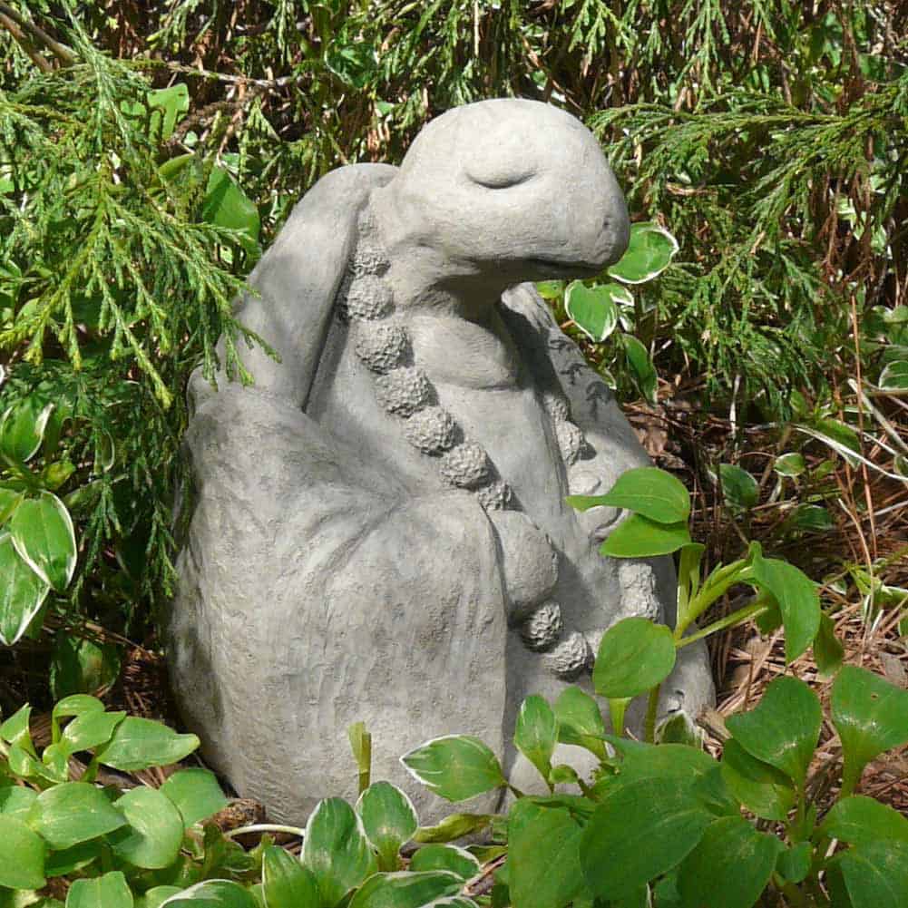 concrete Buddha turtle