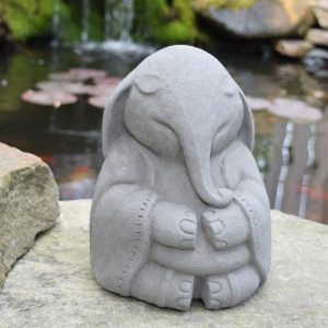 concrete buddha elephant