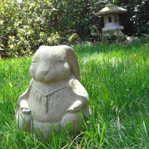 concrete Buddha rabbit