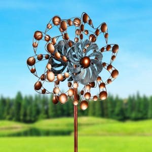 75"H Bubble Flower Wind Spinner