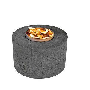 Classic Cylinder Concrete Fire Pit - Classic Cylinder Fire Pit + 1 City Bonfire