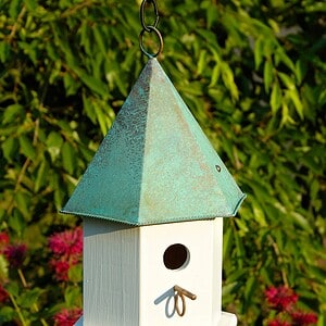 Copper Songbird Bird House
