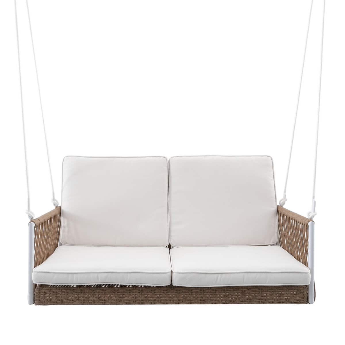 East Green Anderson Porch Swing with Cushions - 4 Foot