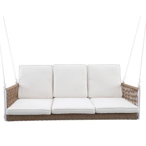 East Green Anderson Porch Swing with Cushions - 5 Foot