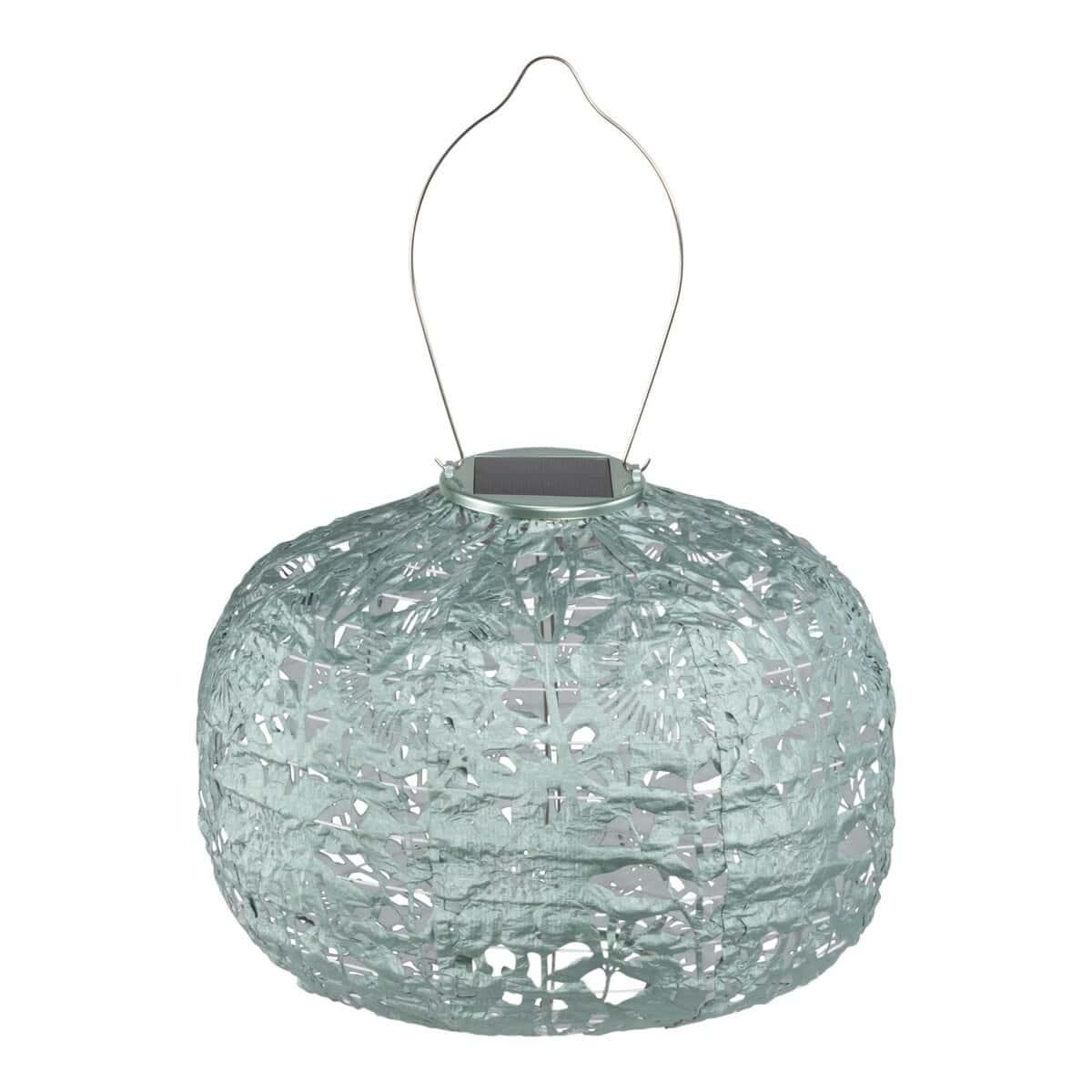 Soji Stella - Square - 11" Solar Lantern - Sage