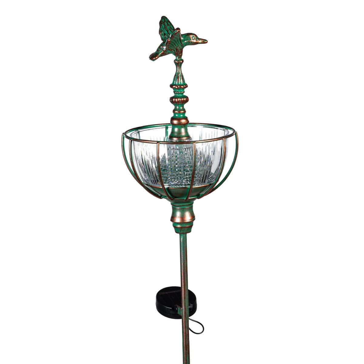 Solar Bird Feeder Garden Stake, Hummingbird