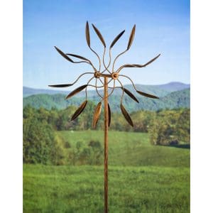 Twirler Metal Kinetic Garden Wind Spinner