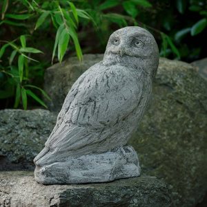 Watchful Owl Garden Statue