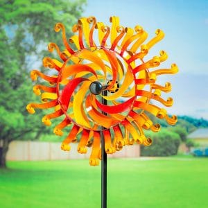 75" H Sunshine Bliss Wind Spinner