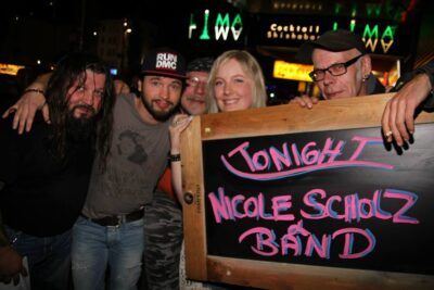 Singener Weihnachtsmarkt Nicole Scholz und Band