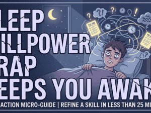 Sleep Willpower Trap Keeps You Awake — Course Thumbnail
