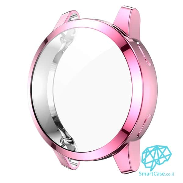 כיסוי היקפי מלא Pink גרמין Garmin Venu 2 / Vivoactive 4