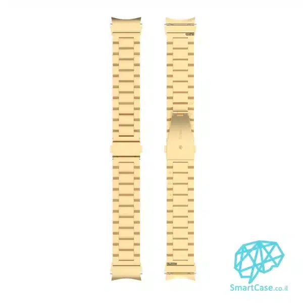 רצועת ברזל חוליות בצבע Gold לשעוני גלקסי ווטש 4