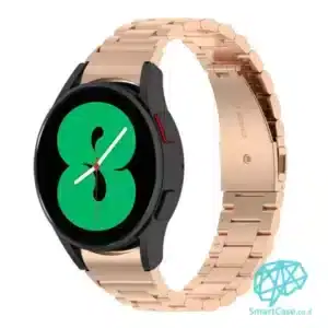 רצועת ברזל חוליות בצבע Rose Gold לשעוני גלקסי ווטש 4