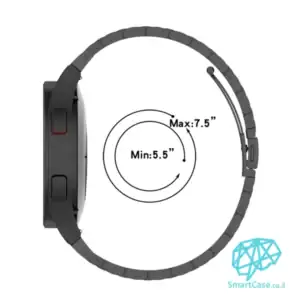 רצועת ברזל חוליות בצבע Black לשעוני גלקסי ווטש 4