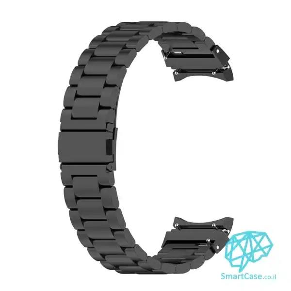 רצועת ברזל חוליות בצבע Black לשעוני גלקסי ווטש 4