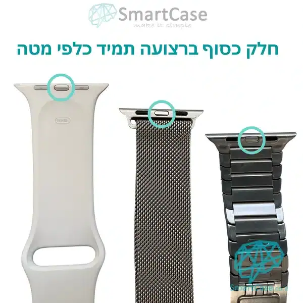 איך להחליף רצועה לאפל ווטש