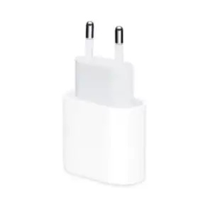 ראש מטען קיר מקורי מהיר Apple 20W USB-C - שנה אחריות ע"י היבואן הרשמי