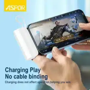 מטען נייד מיני לאייפון סוללת גיבוי ניידת 5000mAh