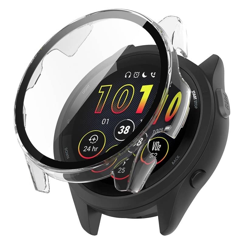 כיסוי היקפי מלא זכוכית שקוף Garmin forerunner 265