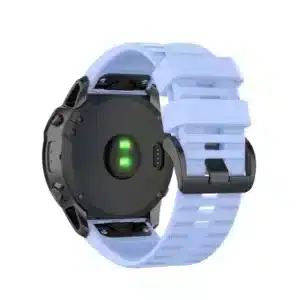 רצועת סיליקון לשעוני גרמין פניקס Garmin Fenix 5 6 7 Lake blue 22mm