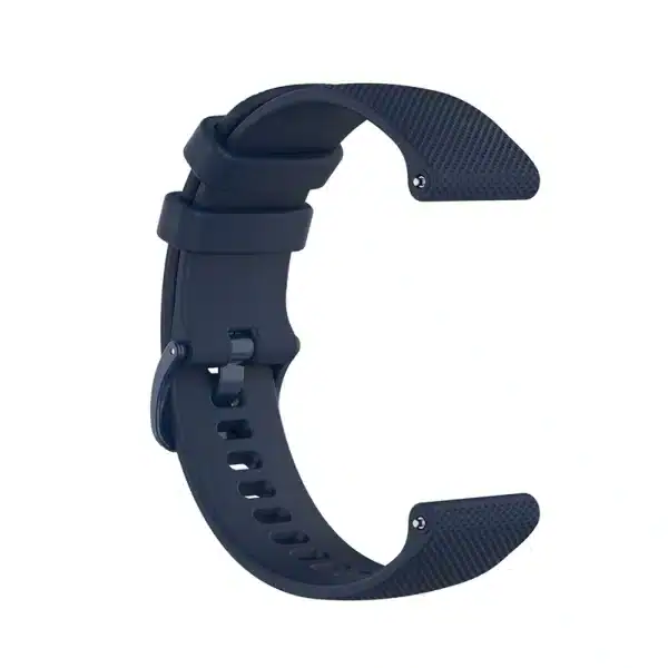 רצועת סיליקון כחול עם אבזם Quick Release 18mm