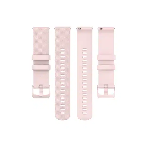 רצועת סיליקון ורוד עם אבזם Quick Release 18mm