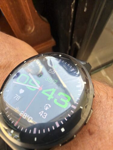 מגן מסך זכוכית אקרילית ל-Garmin Venu 3, מגן עמיד ומושלם להגנה על השעון החכם.