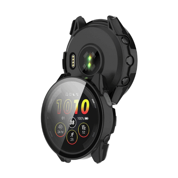 כיסוי היקפי מלא זכוכית Garmin forerunner 165 Black