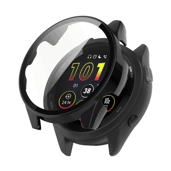 כיסוי היקפי מלא זכוכית Garmin forerunner 165 Black